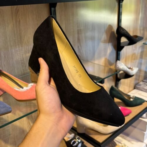 demi talon en daim 363
