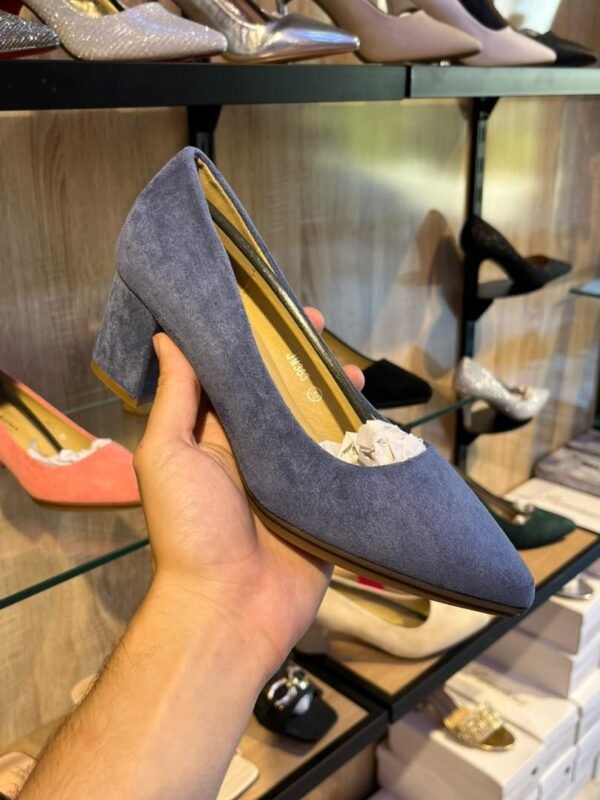 demi talon en daim 363