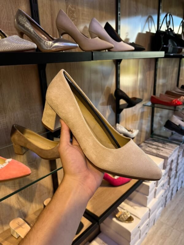 demi talon en daim 363