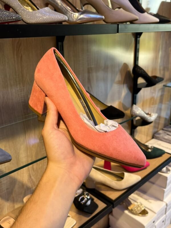 demi talon en daim 363